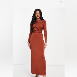ASOS Rust Maxi Dress